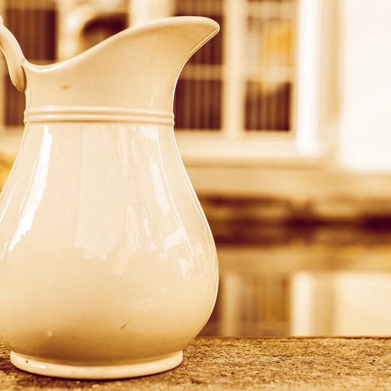 Copper Hammered Water Jug