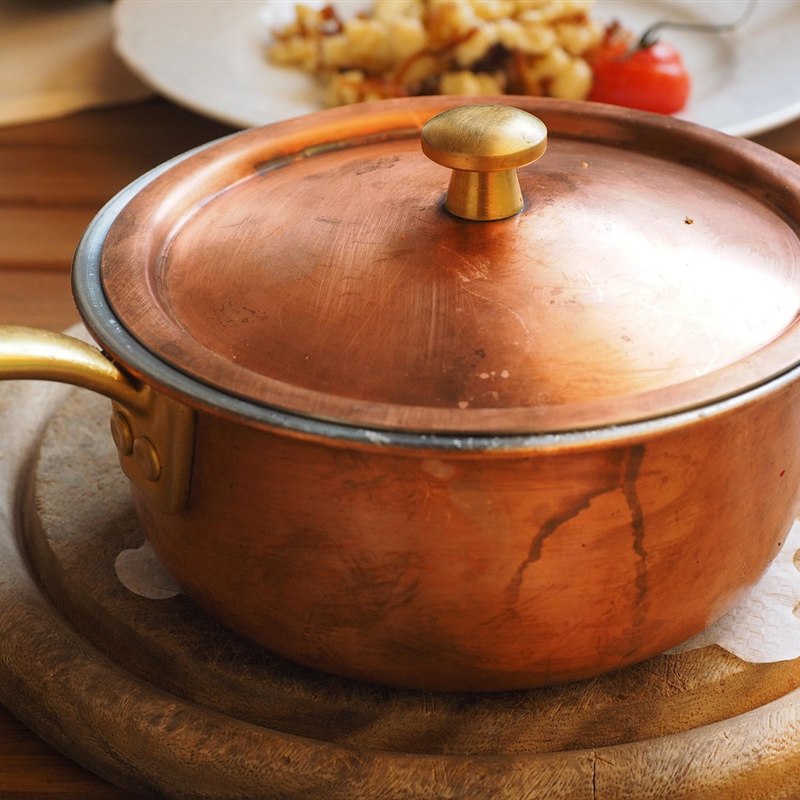 Copper Kalash Set with Lid