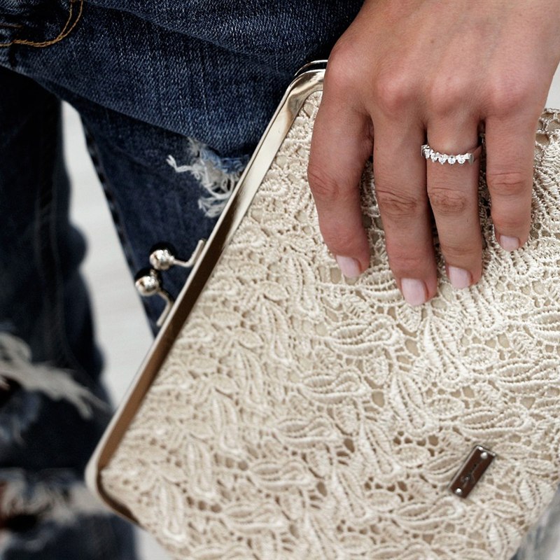 Embroidered Potli Clutch Bag