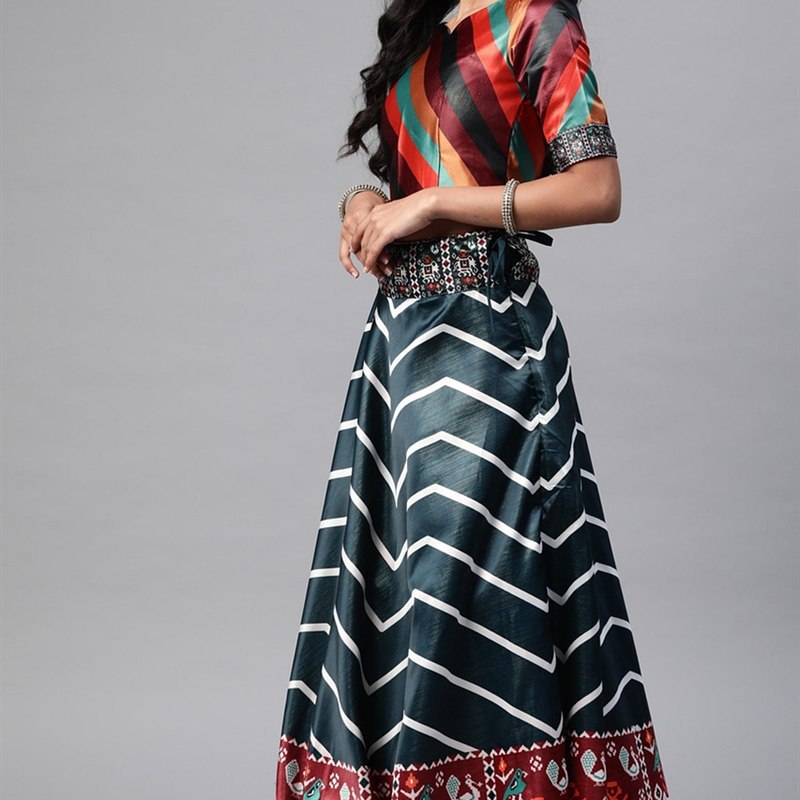 Georgette Lehenga Choli Set