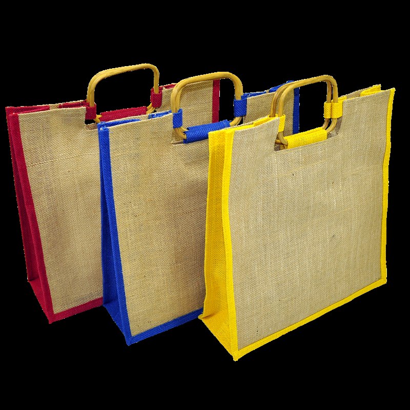 Jute Shopping Bag with Handles