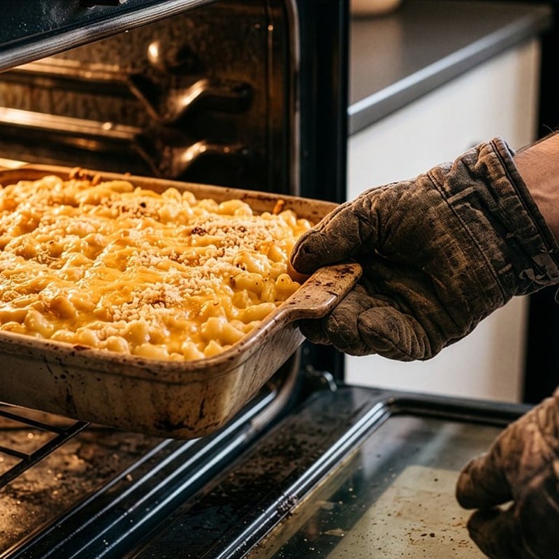 Kitchen Apron and Oven Gloves Set