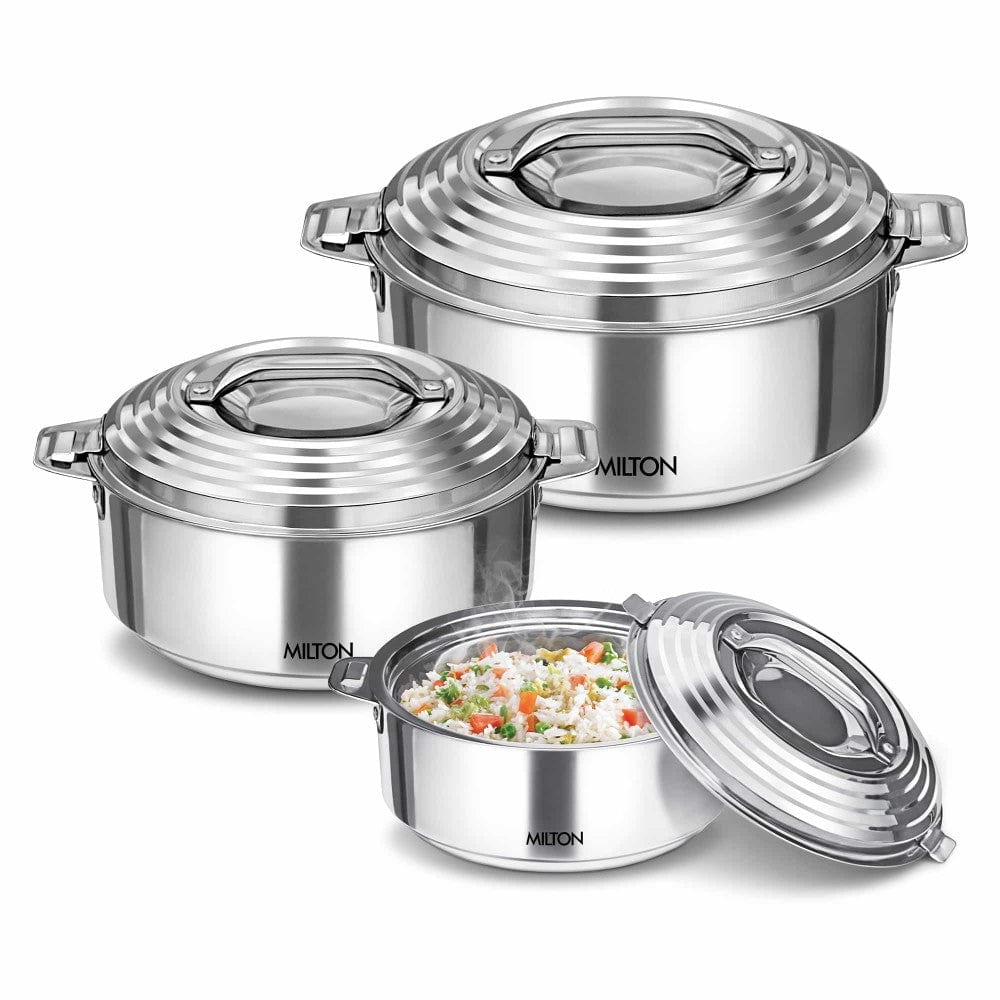 Milton Galaxia Stainless Steel Casserole & Gift Sets