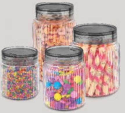 Milton Olive Pet Jar 3 Pcs Set (500ml)