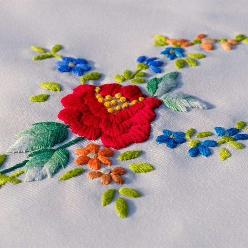 Phulkari Embroidered Dupatta
