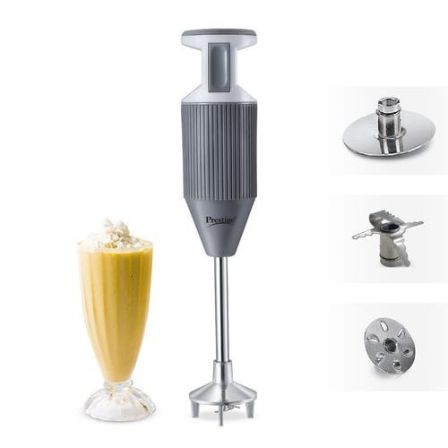 Prestige BlendX Hand Blender | 250W Motor | Versatile Blades | Stainless Steel Rod | ISI Certified