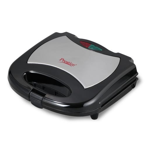 Prestige PGMFS Sandwich Toaster 700W with Non-stick Fixed Grilled Plates