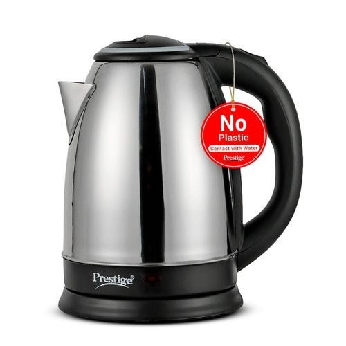 Prestige PKOSS Stainless Steel Electric Kettle 1500W (Silver)