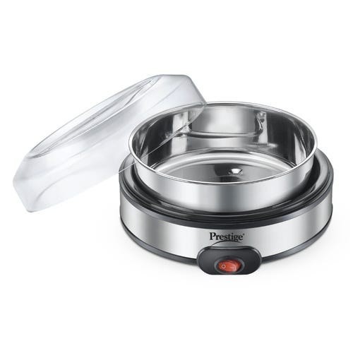 Prestige PYM 02 Electric Yoghurt Maker with Storage Lid | Stainless Steel Inner Pot | Low Energy Consumption | 360 Degree Uniform Heating