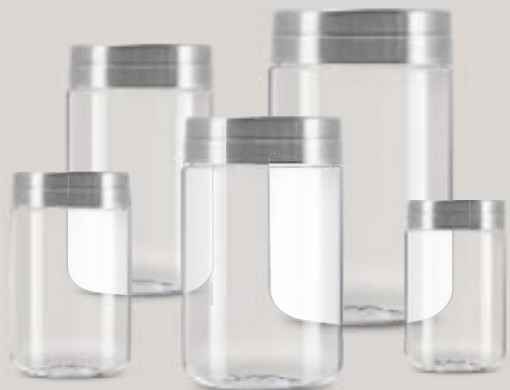 Milton Steel Seal Jars 1000 x 2 Set
