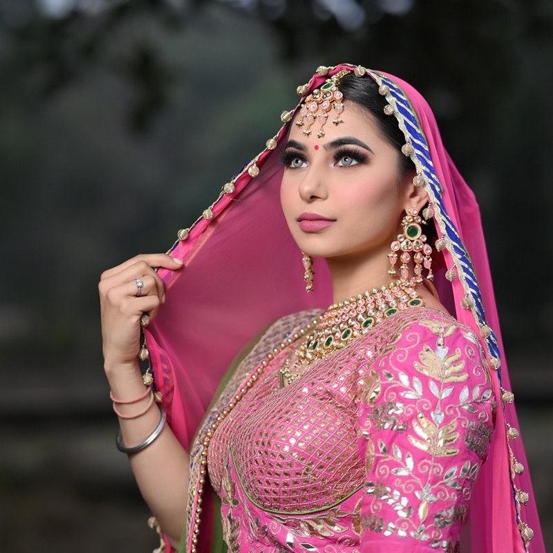 Women Silk Lehenga with Dupatta